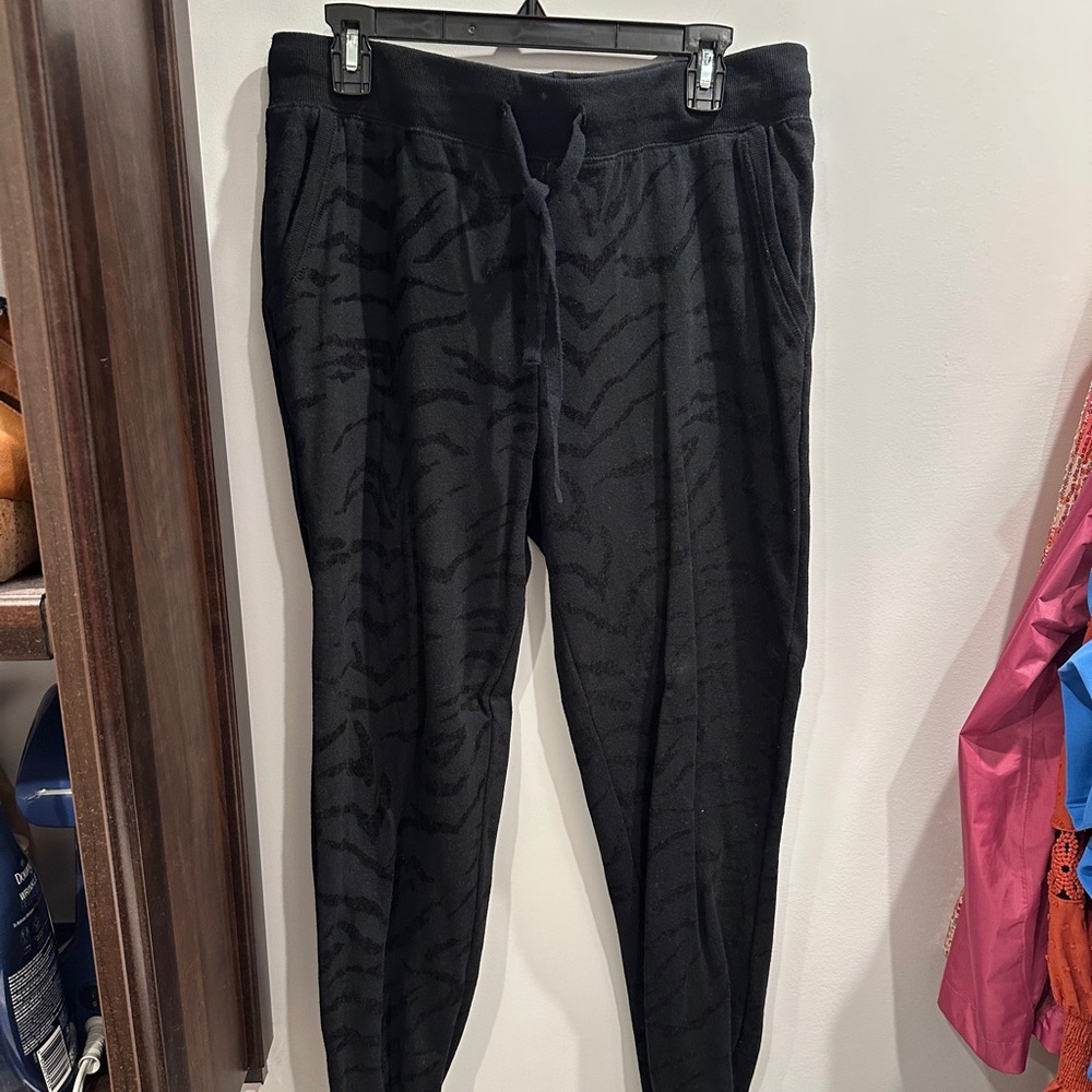 Z Supply Black Track Pants with Jogger Style
